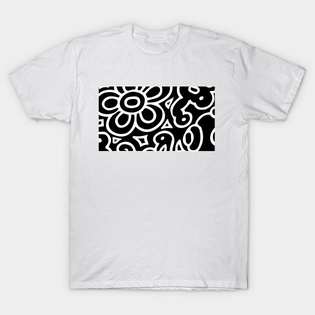Black Floral Pattern